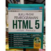 Buku Pintar Pemrograman HTML 5 untuk Pemula