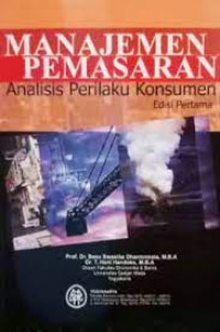 Image of Manajemen Pemasaran: Analisis Perilaku Konsumen