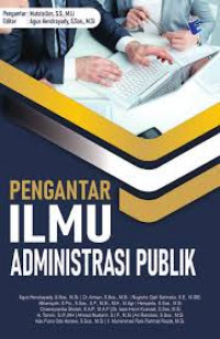 Image of Pengantar Ilmu Administrasi Publik