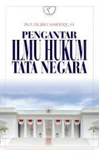 Image of Pengantar Ilmu Hukum Tata Negara