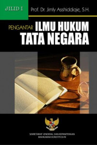 Image of Pengantar Ilmu Hukum Tata Negara (Jilid I)