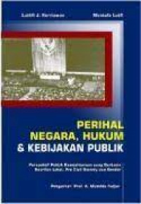 Image of Perihal Negara, Hukum & Kebijakan Publik