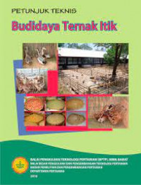 Image of Petunjuk Teknis Budidaya Teknik Itik