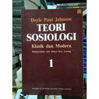 Teori Sosiologi: Klasikal dan Modern