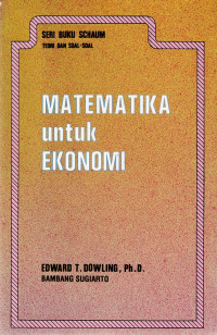Matematika untuk Ekonomi