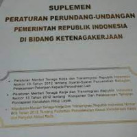 Suplemen Peraturan Perundang-Undangan Pemerintahan Republik Indonesia di Bidang Ketenagakerjaan