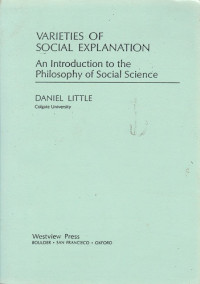 Image of Varieties of Social Explanation